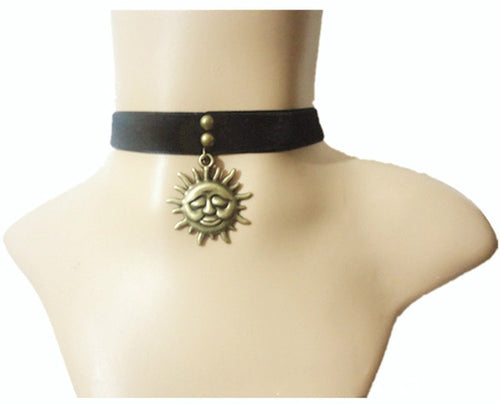 Mathilda's Sun Choker Necklace