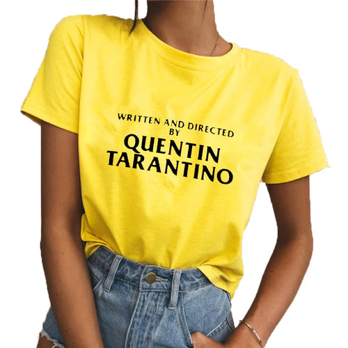 Written and Directed by Quentin Tarantino Tee