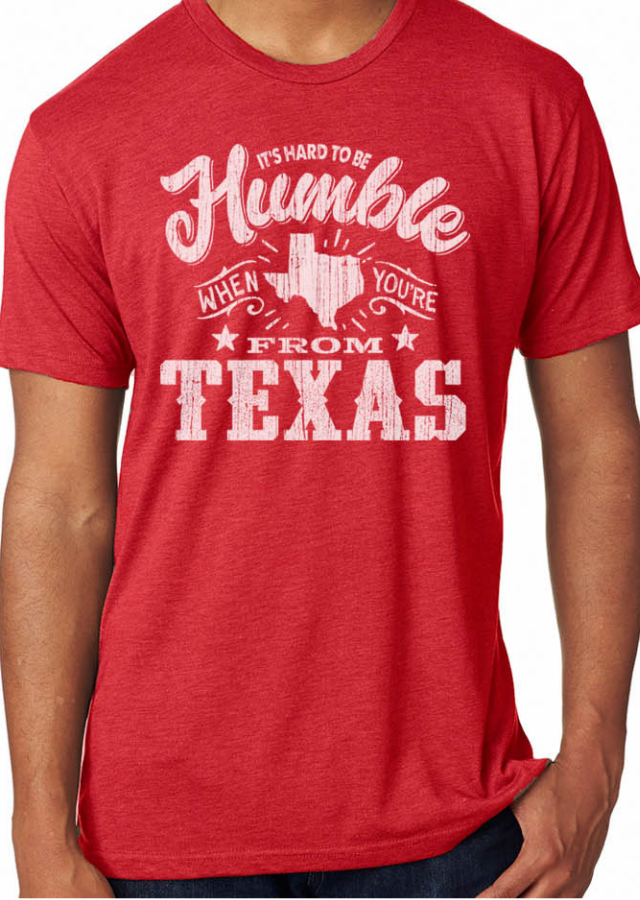 Hard to be Humble T-Shirt (Red)