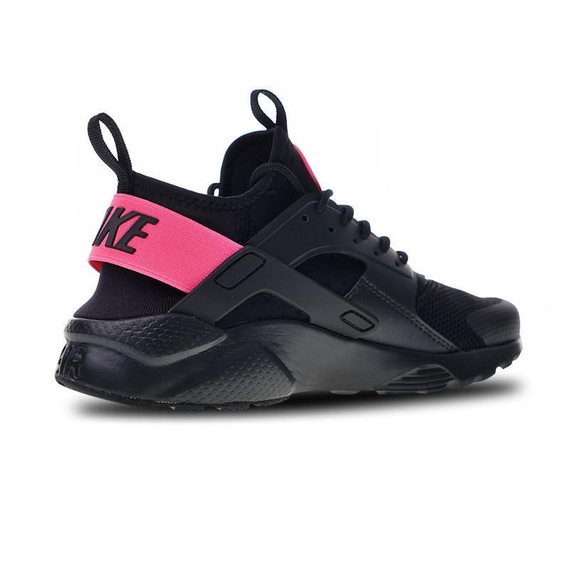 nike huarache black and pink