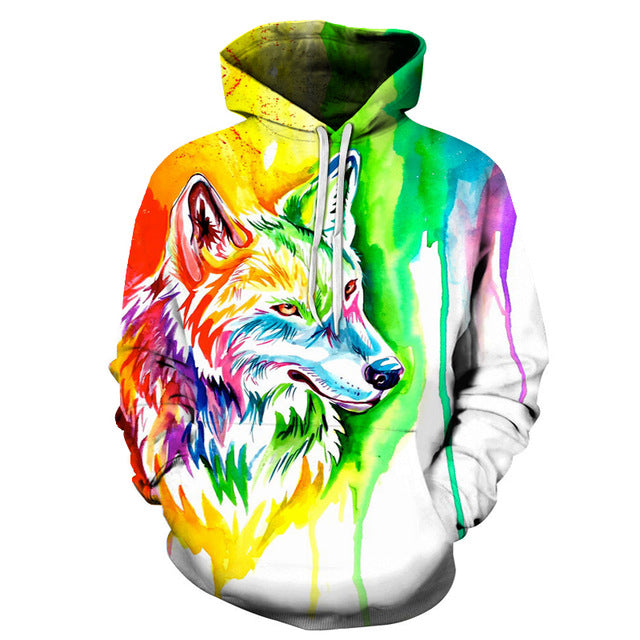 3d animal hoodies