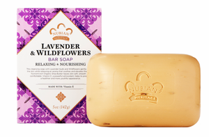 Nubian Heritage Lavender & Wildflowers Soap 5 oz - Melanin Beauty Suppliers