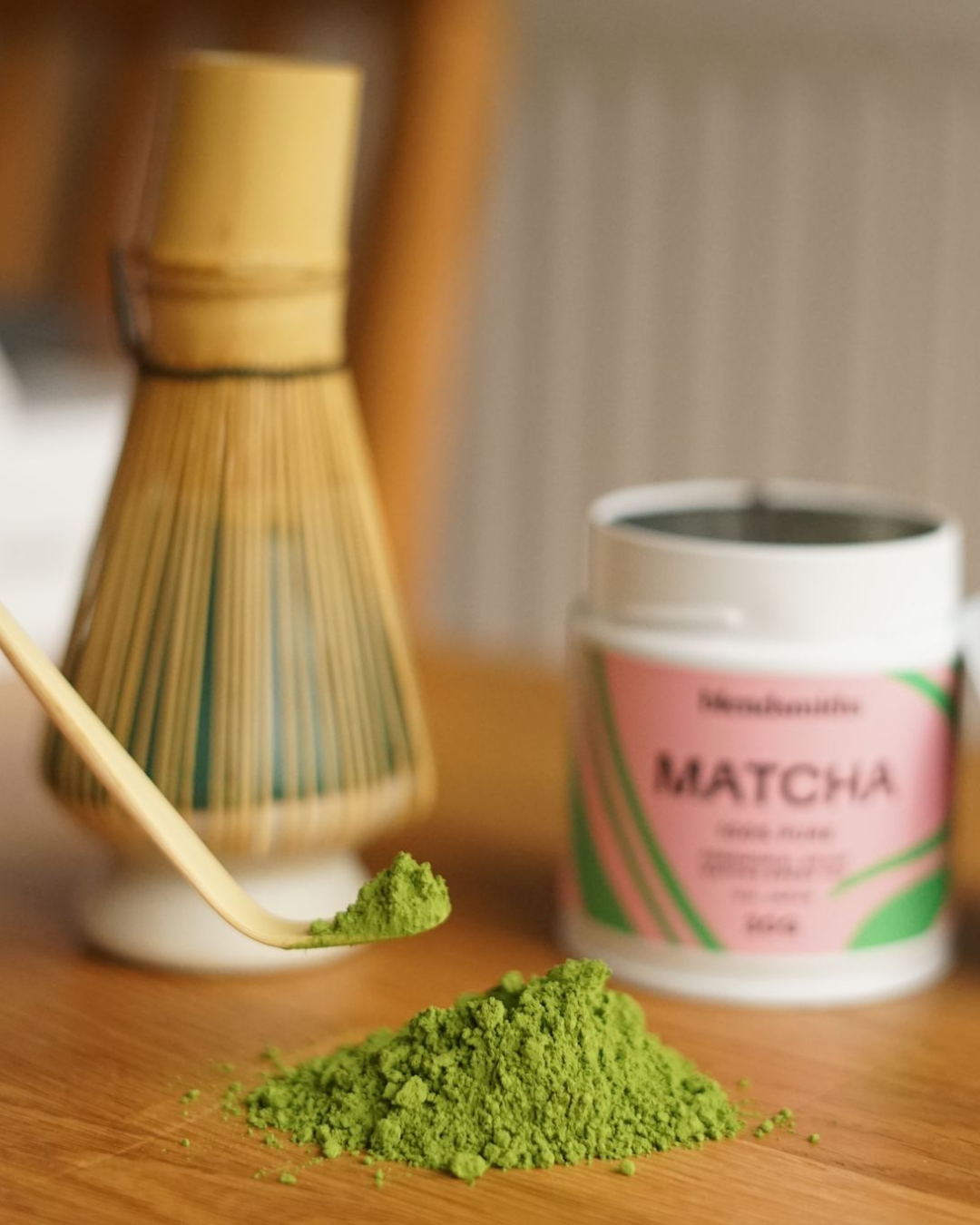 Matcha, Whisk & Scoop