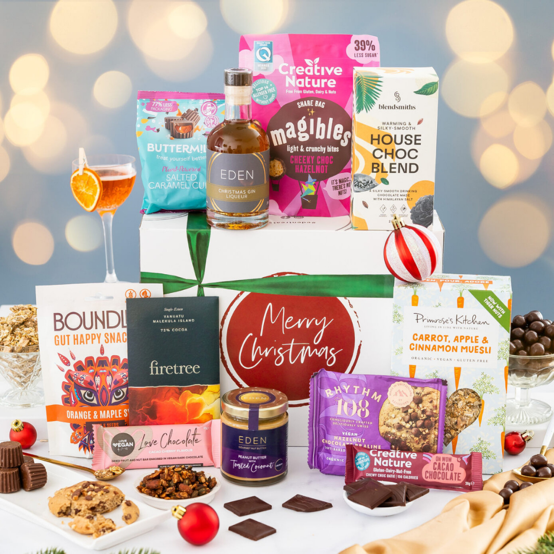 Eden Treats Christmas Hamper House Choc