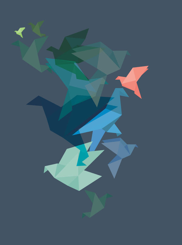 Origami Birds - Ecart