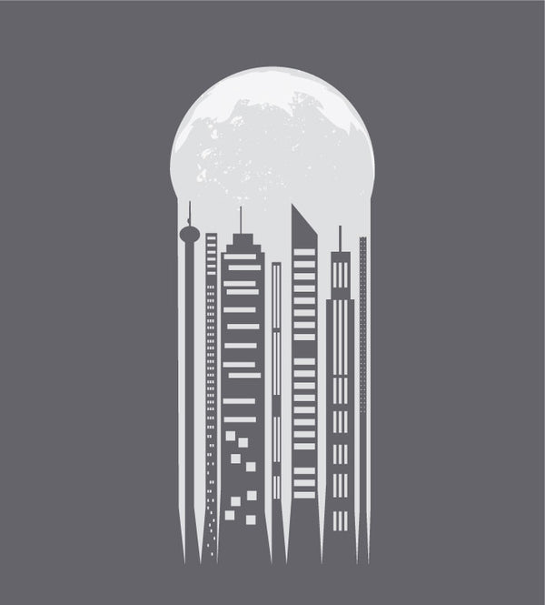 Moon over the City - Ecart
