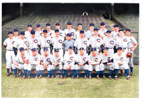 1940 Cleveland Indians Team Print