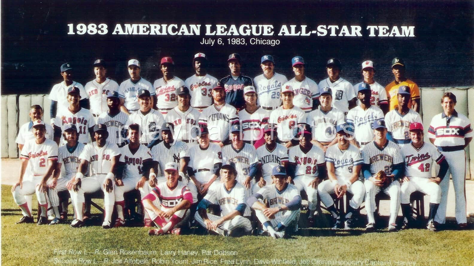 1983 mlb all star game   1983 Chicago White Sox uniform, 1983