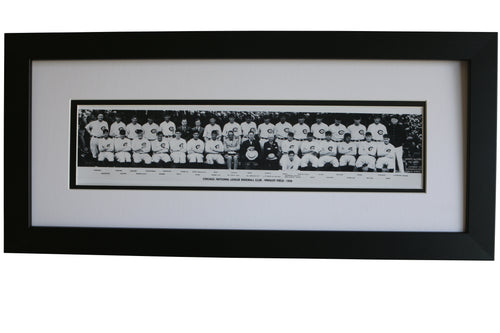 1928 Chicago Cubs Framed Panoramic Team Print