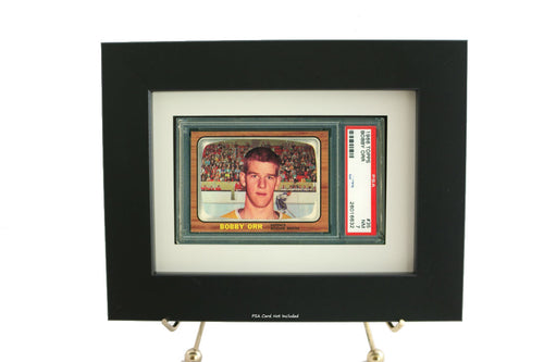 PSA Graded Sports Card Frame for a Horizontal Card