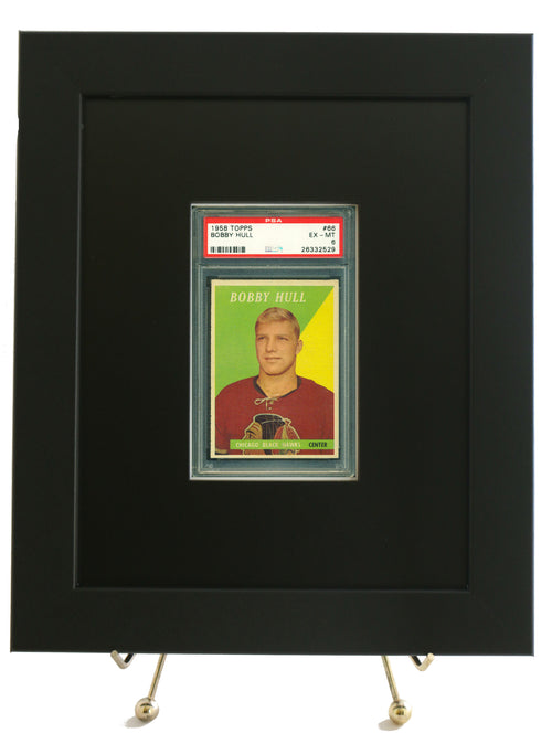 Framed Display for a PSA Graded Card (NEW- 8x10 size)