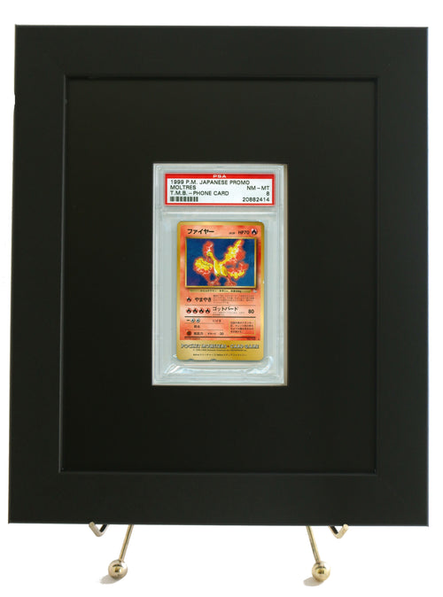 PSA Pokemon Card Framed Display (New-Larger 8 x 10 Black Design)