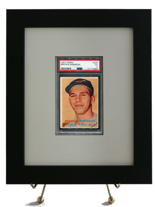Graded Card Display for a PSA Graded Vertical Card (NEW 8x10 size)
