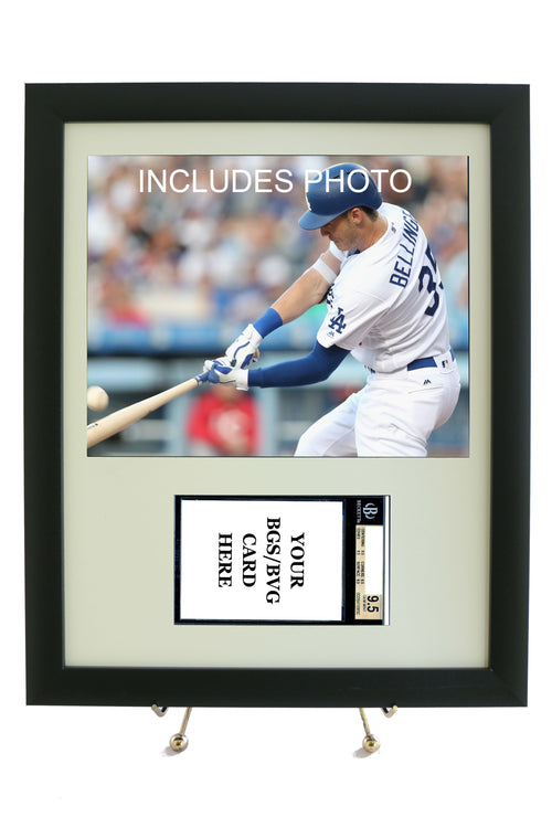 Sports Card Frame for YOUR Cody Bellinger Horizontal BGS Graded Card (INCLUDES PHOTO)