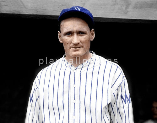 Walter Johnson Colorized 8x10 Print