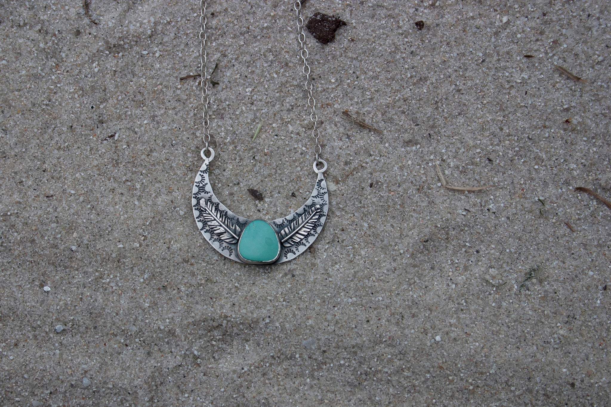 Turquoise Moon Necklace – Indigo Moon 