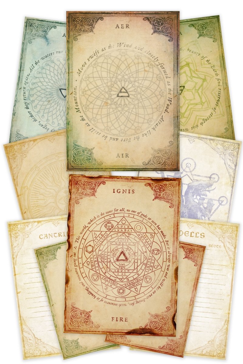 free-printable-grimoire-pages-printable-templates