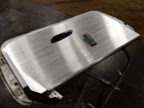 e46 aluminum door panels