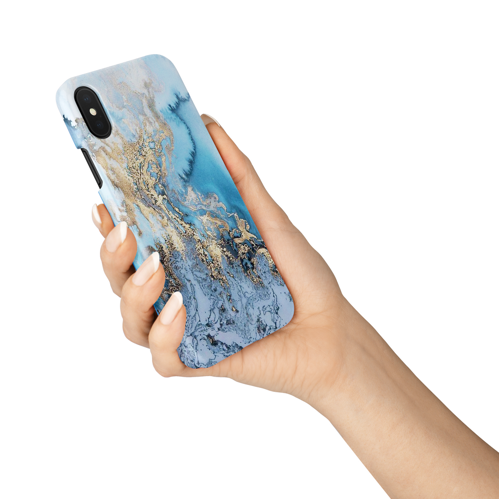4 Colors Marble Granite Stone Pink Gold Blue Phone Case â   €
