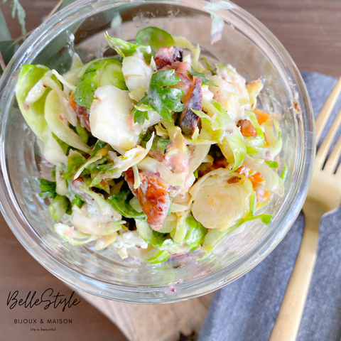 BelleStyle Brussel Sprout Salad