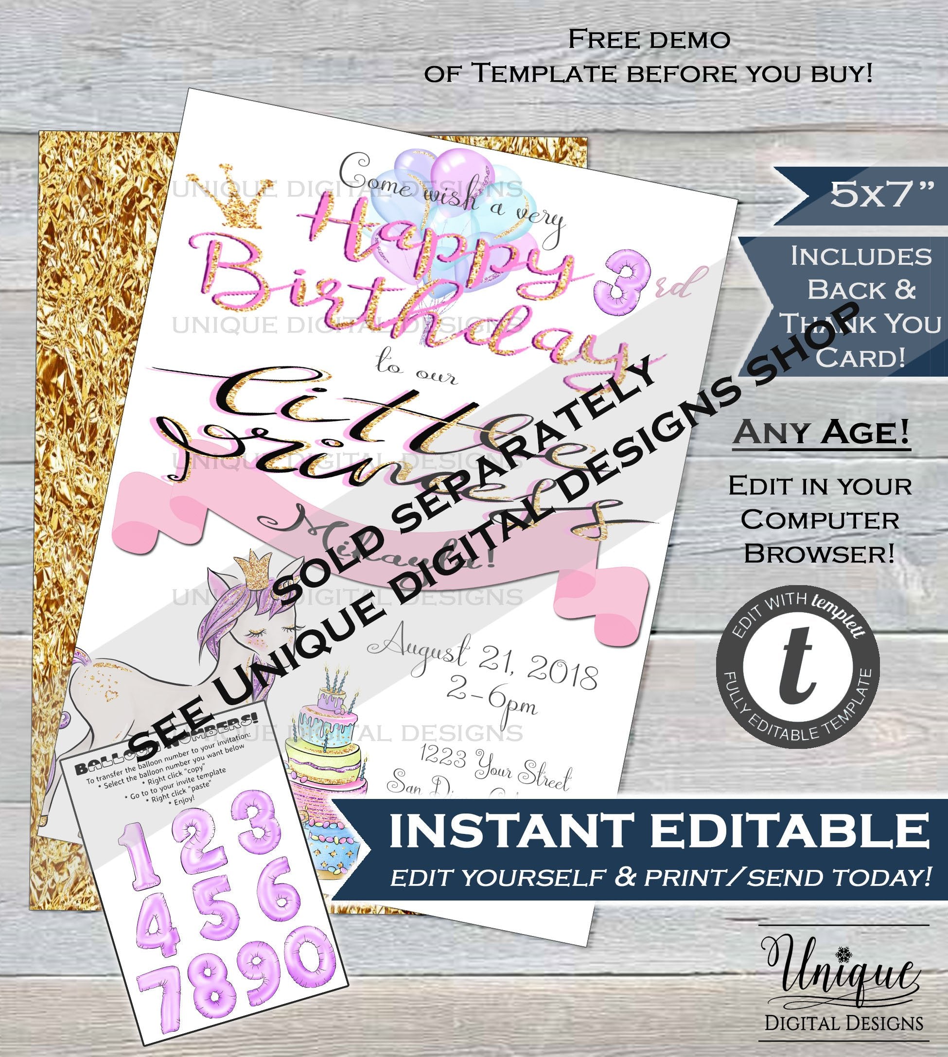 Free Printable Gymnastics Birthday Invitations Updated