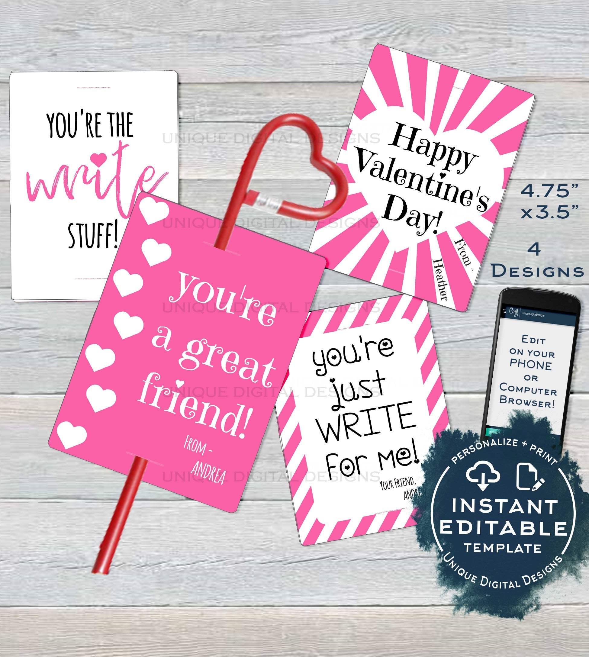 valentine-cards-kids-editable-valentines-day-pencil-holder-classroom