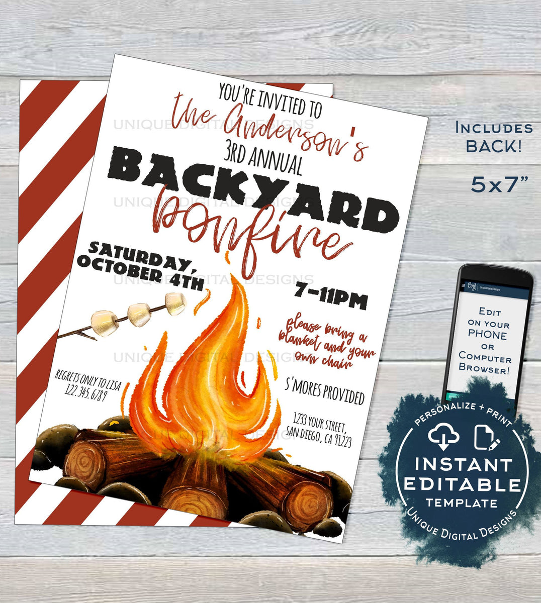 bonfire-invitation-editable-bonfire-party-invitation-backyard-bonfir