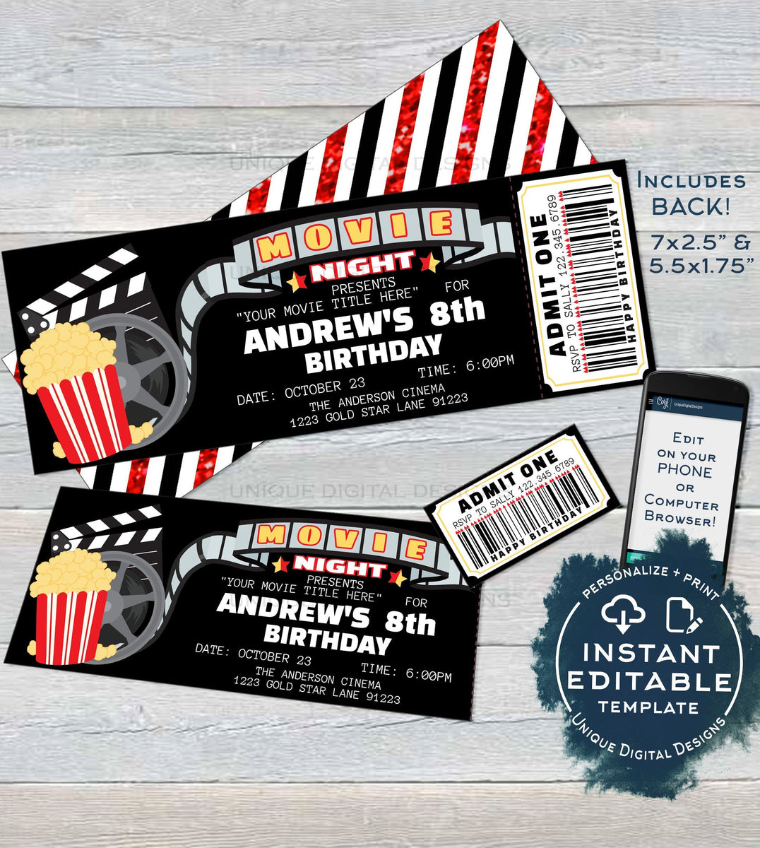 movie-night-invitation-movie-birthday-party-invite-cinema-editable-m