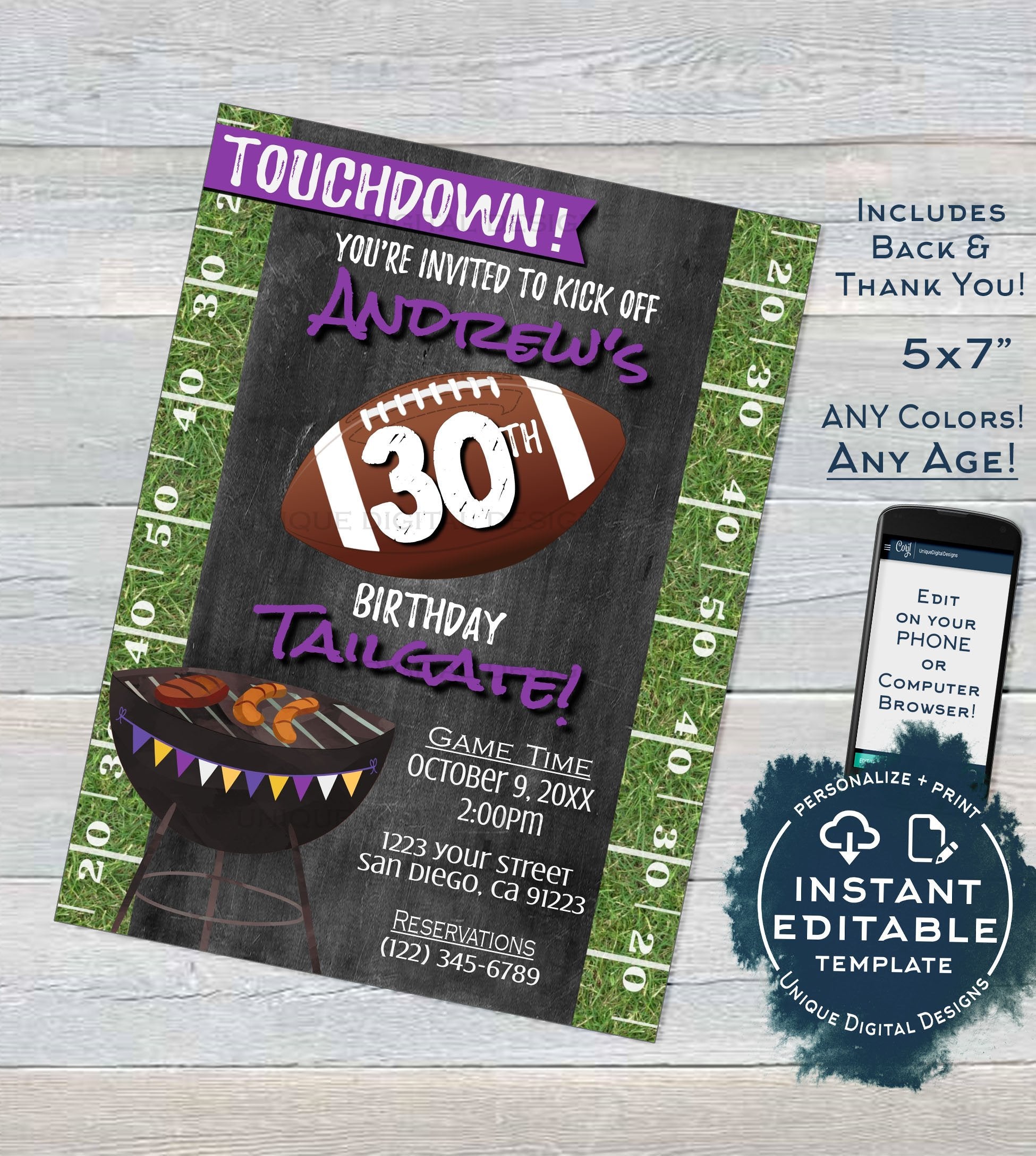 football-birthday-invitation-tailgate-and-touchdowns-editable-tailgat