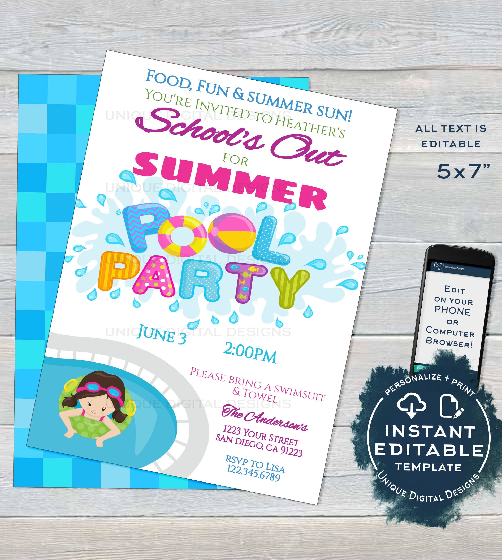schools-out-for-summer-pool-party-invitation-editable-end-of-school-p