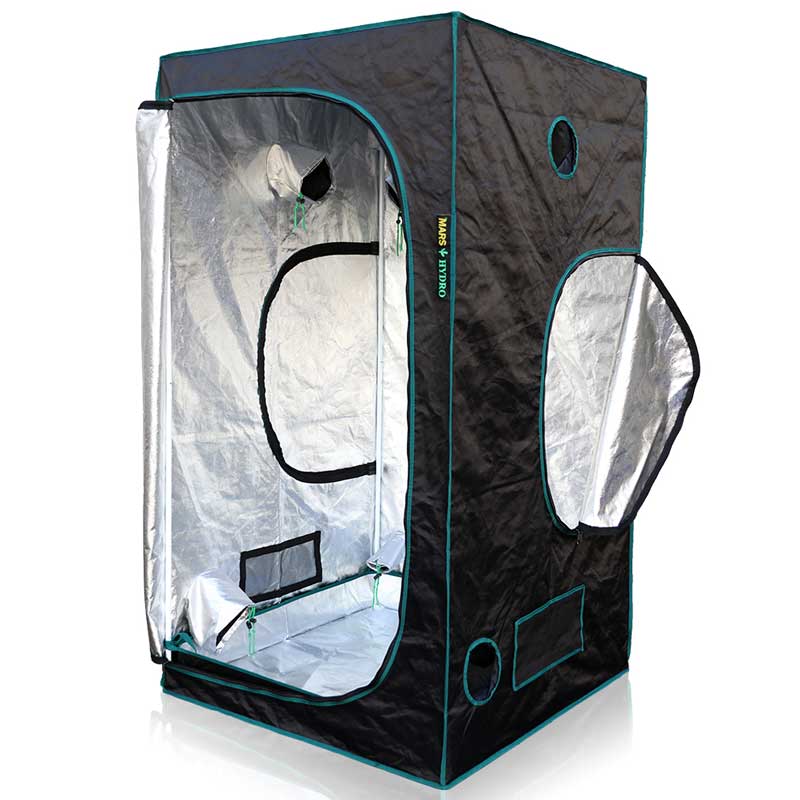 tent hydroponic mylar 3x3 hydroponics marijuana