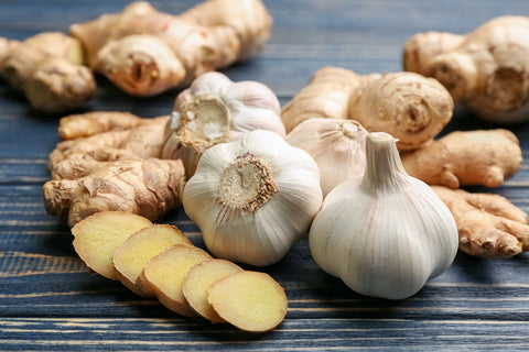 Garlic and ginger image
