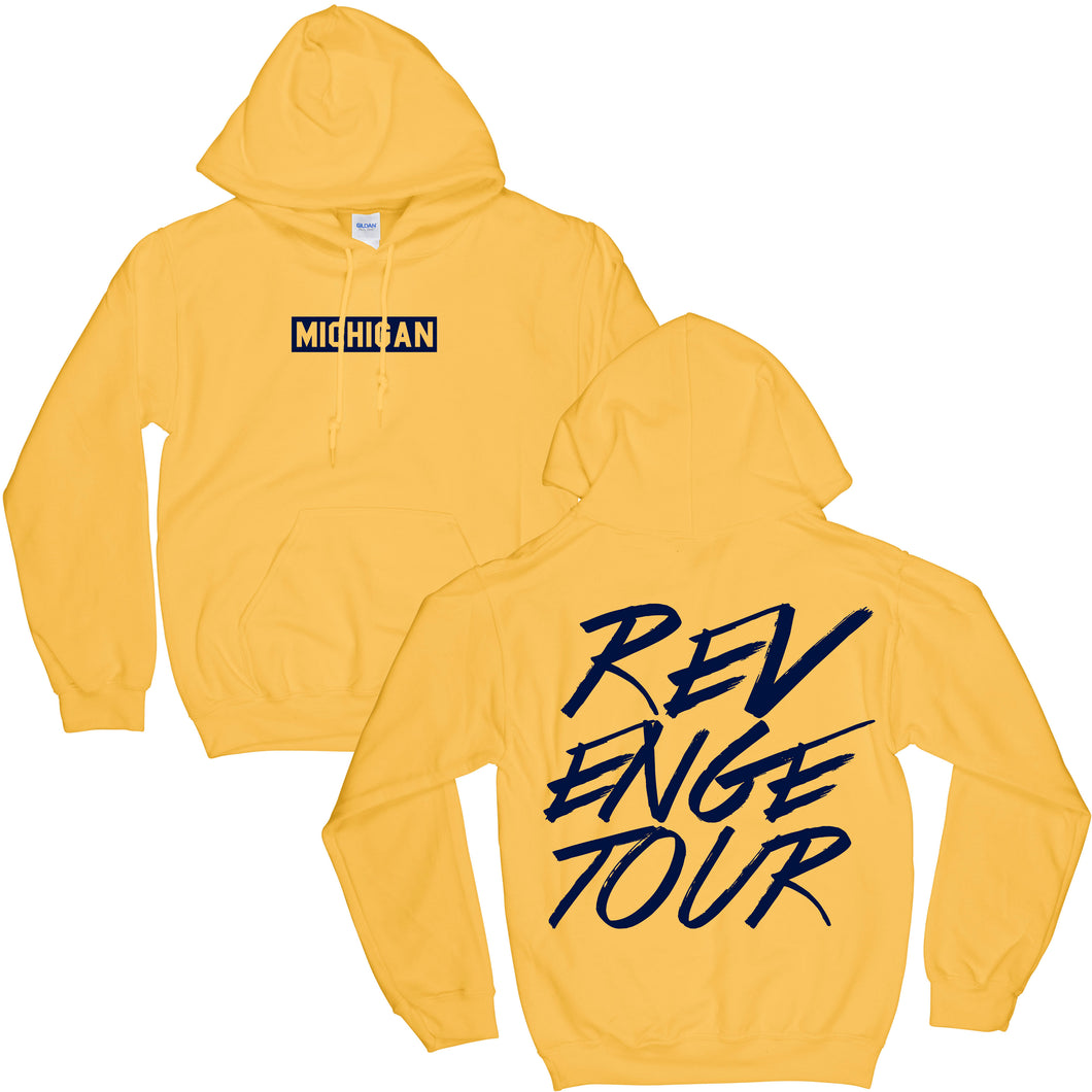 yellow revenge hoodie