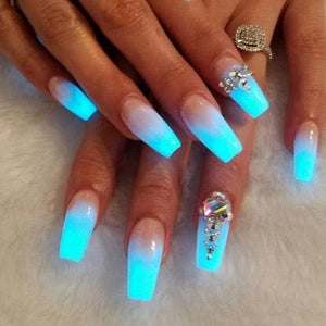 glow in the dark nails price