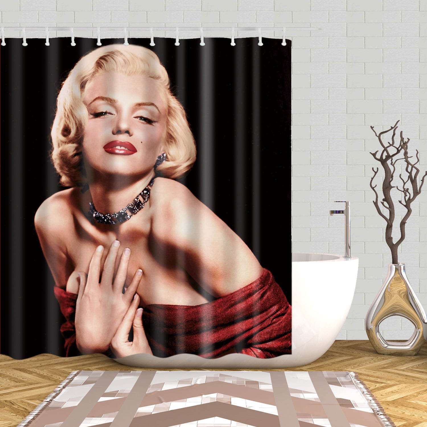 Foto Classica Tenda Da Doccia Marilyn Monroe Gojeek