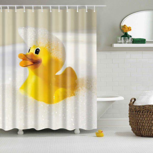 duck shower curtain