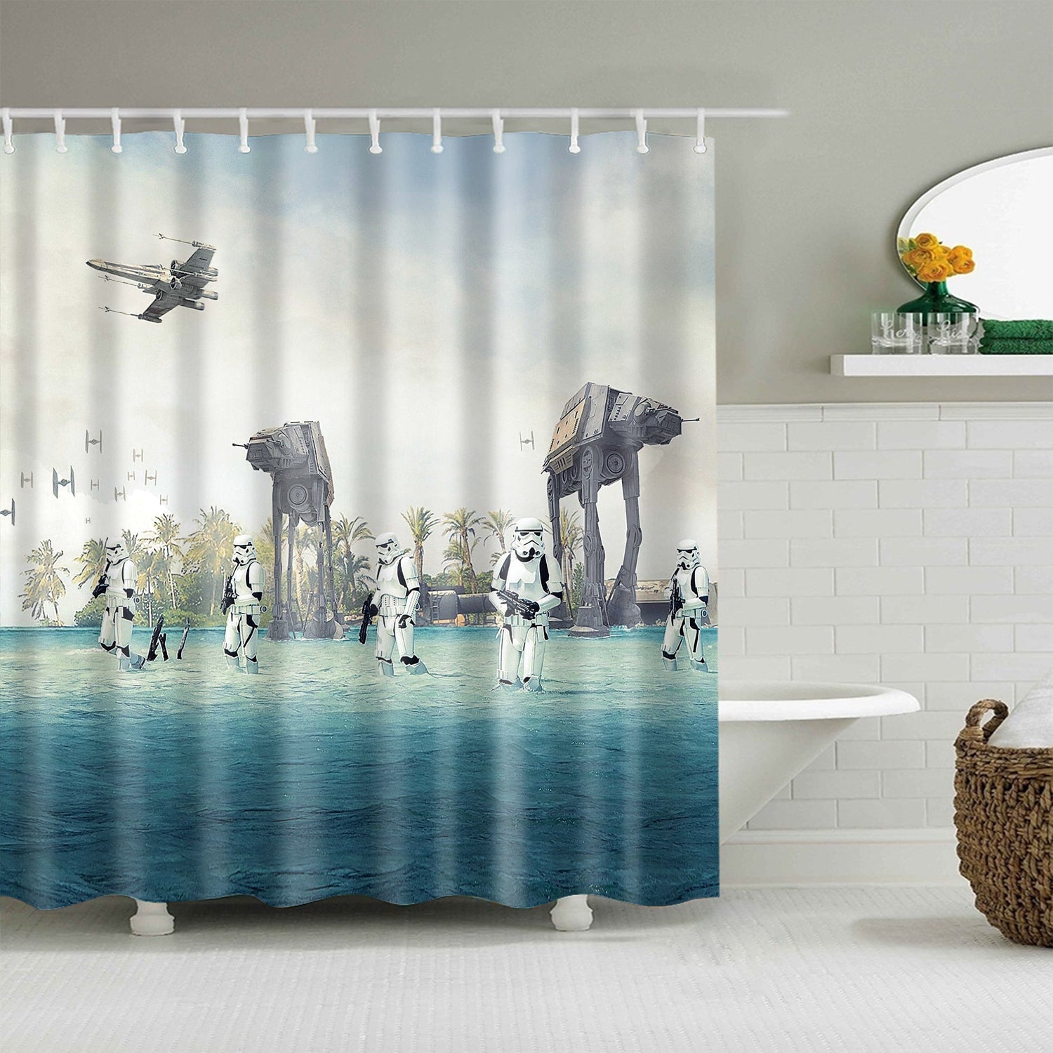 star wars shower curtain amazon