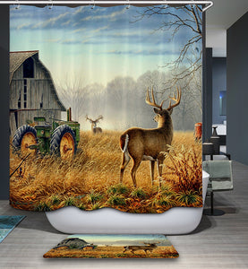 deer shower curtain