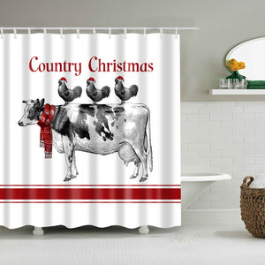 cow shower curtain