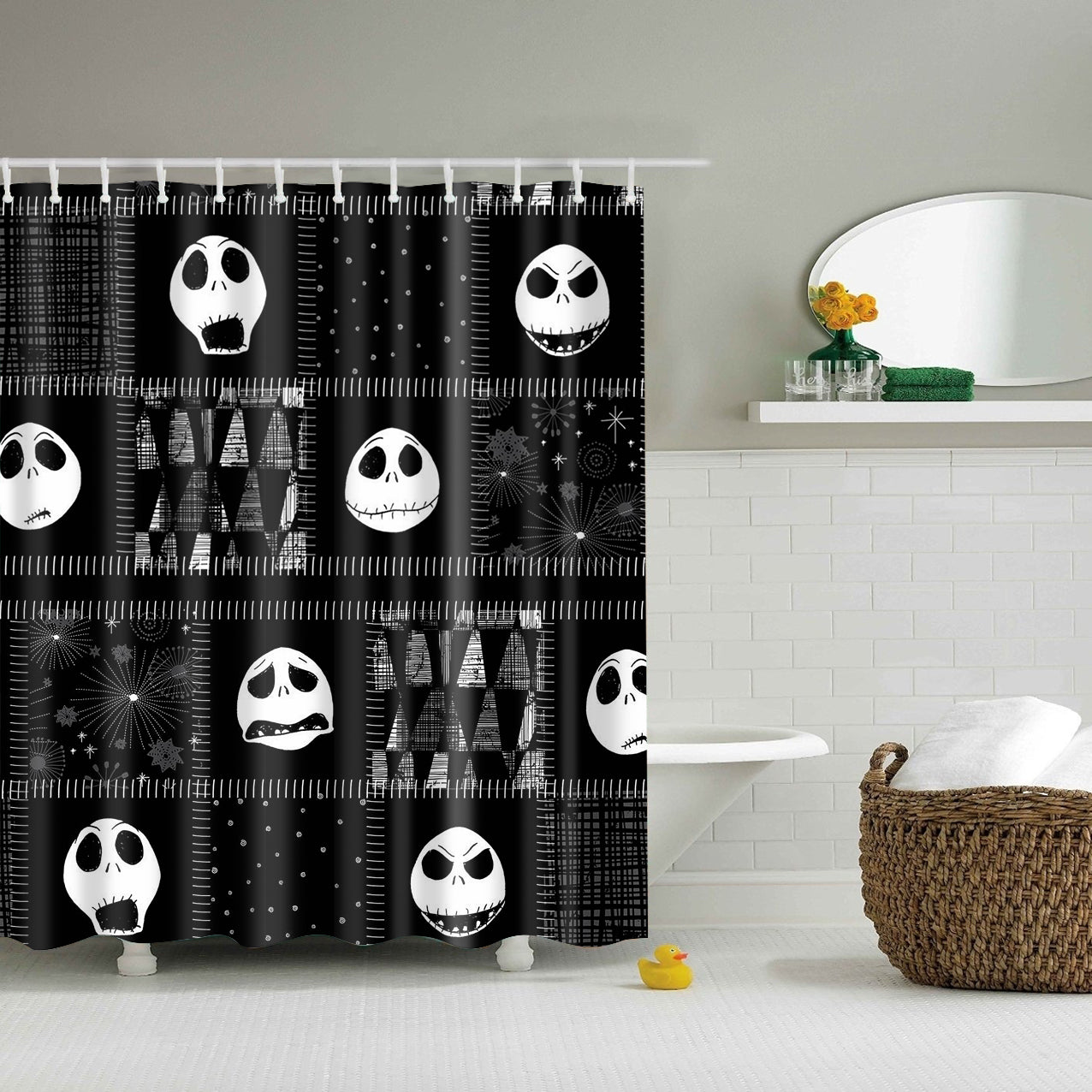 halloween shower curtains for sale