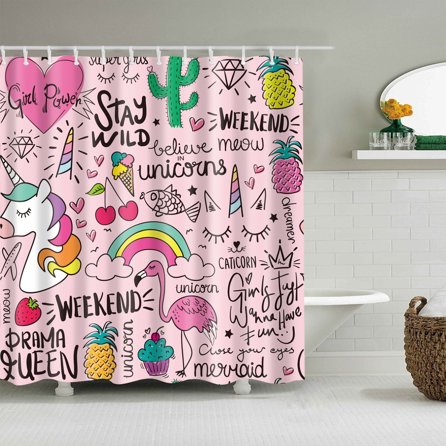 cute shower curtains