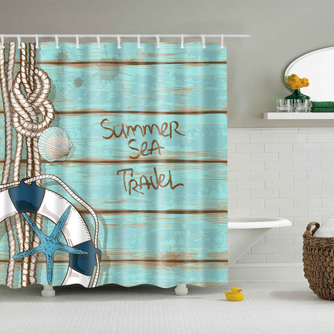 themed shower curtains