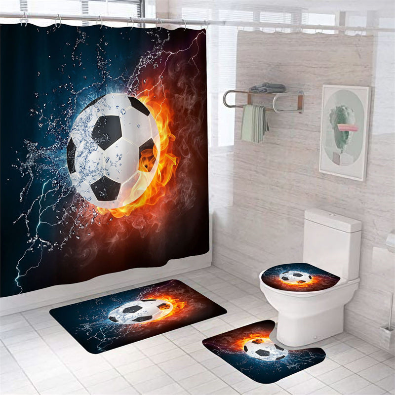 soccer bathroom set