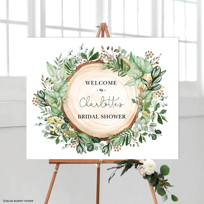 Bridal Shower Welcome Sign