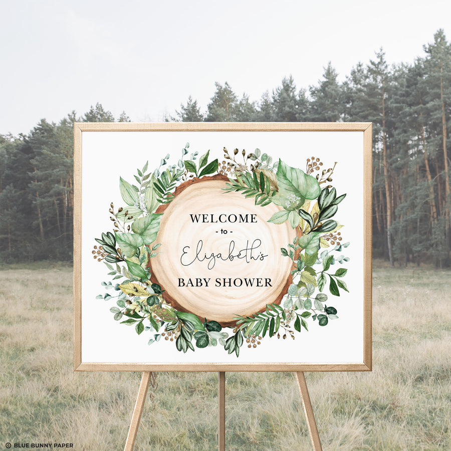 Baby Shower Welcome Sign