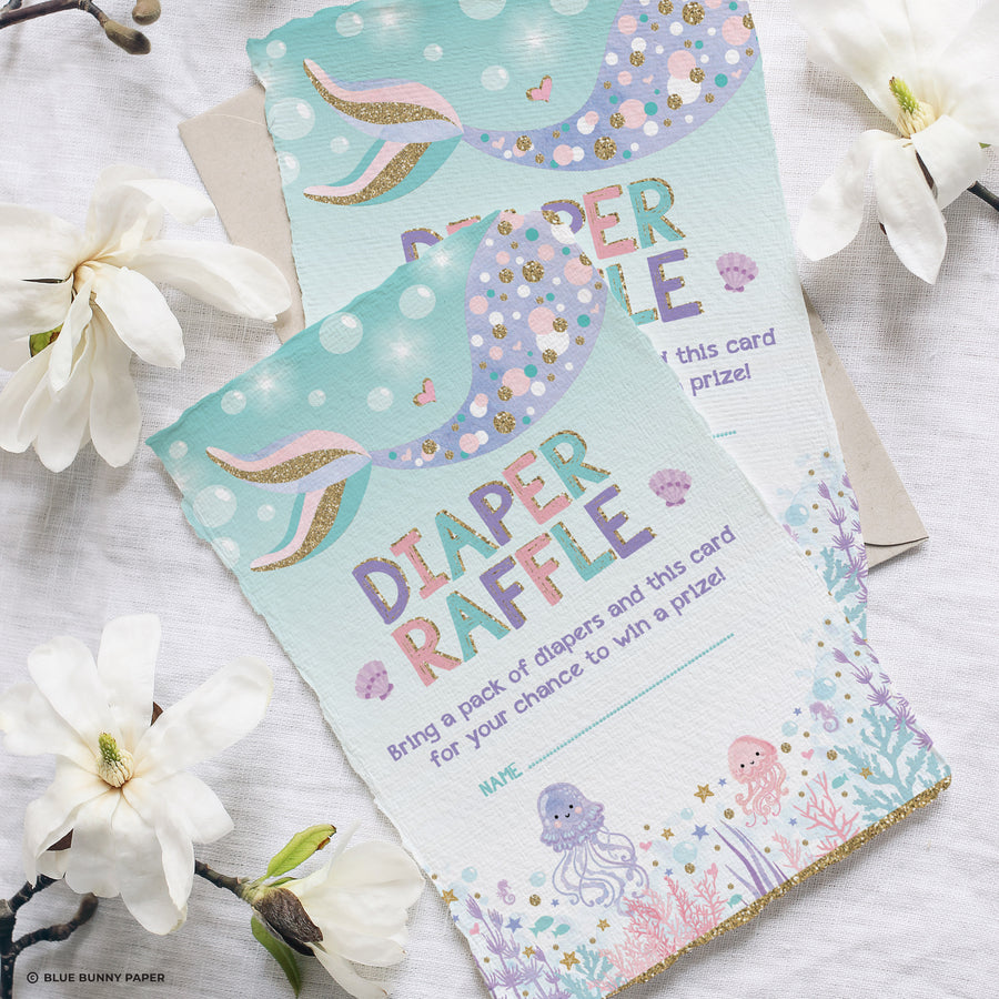 Diaper Raffle Card