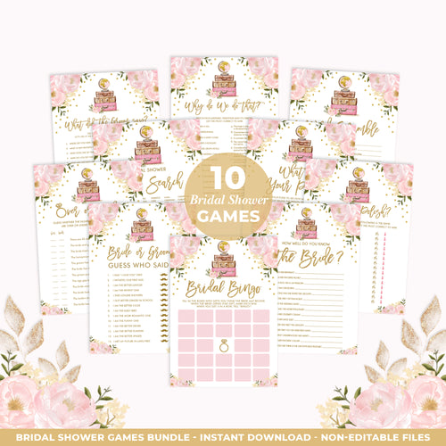 Bridal Shower Games Bundle