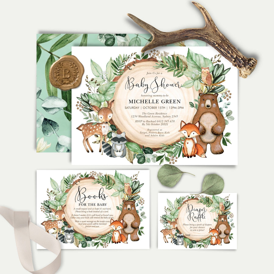 Baby Shower Invitation Bundle