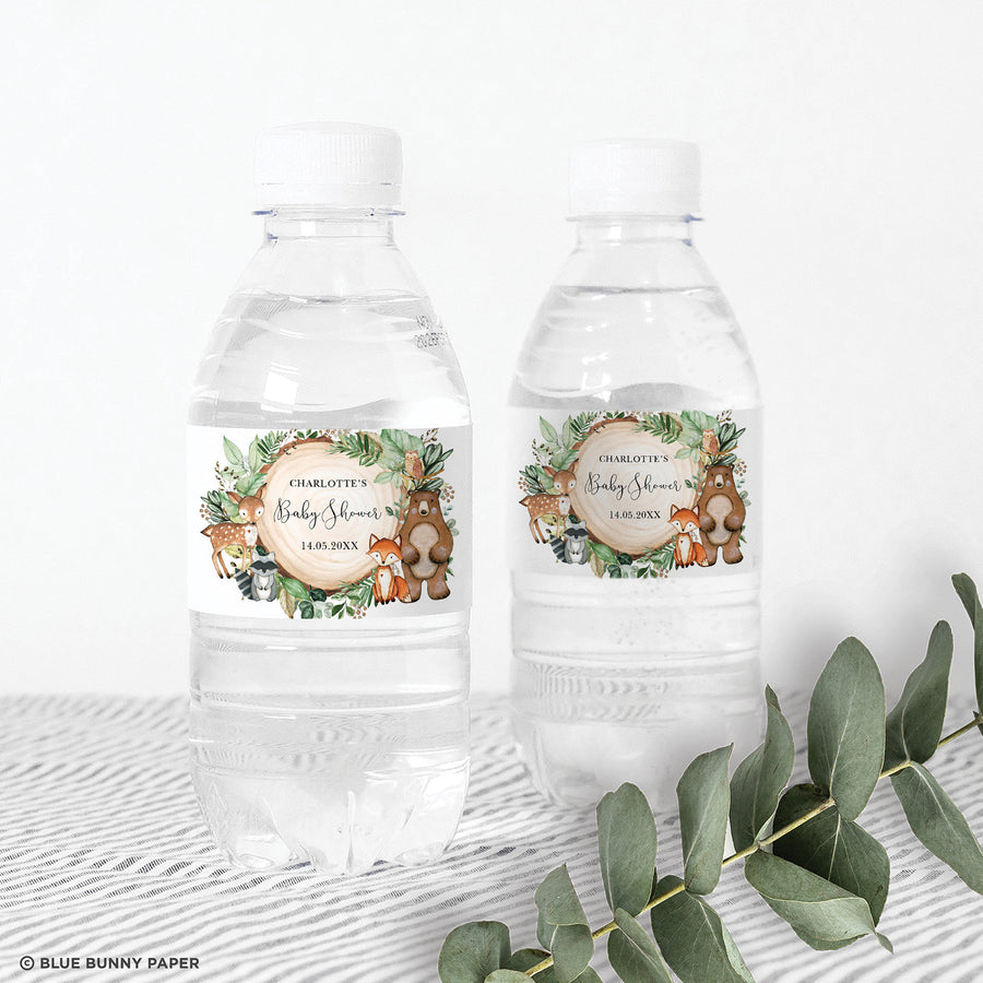 Editable Nutcracker Water Bottle Labels Nutcracker Birthday Party