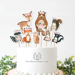 Woodland Cake Toppers